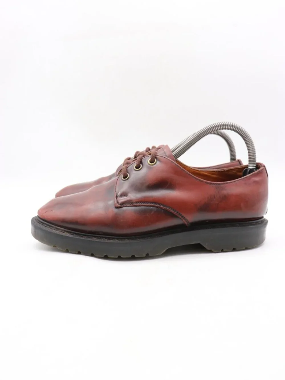 Solovair x TOAST Gibson Burgundy Leather Men's UK 6 US 7 Oxford Made In England
